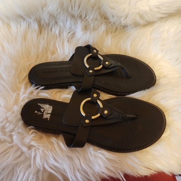 Rebecca Minkoff Vachetta leather sandals 8 NWT‎ - Picture 2 of 8